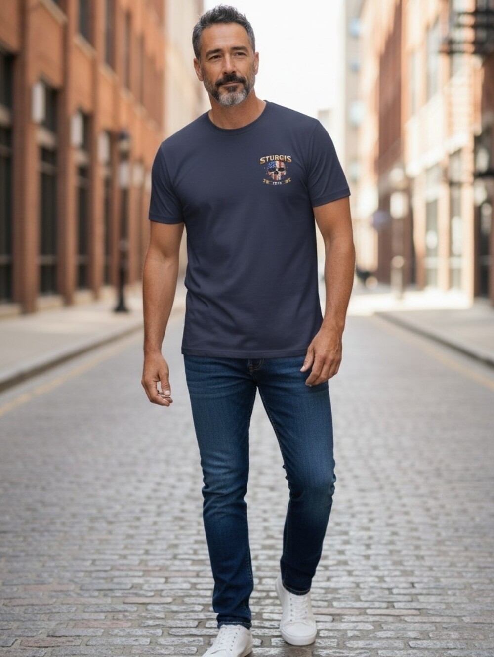 Sturgis 2026 86th Annual Motorcycle Rally Navy Tee